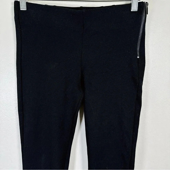 Zara Stretch Embroidered Black High Waist Legging - Picture 2 of 12